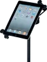 QUIKLOK Support Tablette Universal Réglable en Hauteur Acier Aluminium 650-1460 mm Pliable