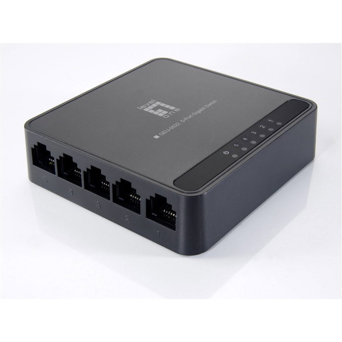 Level One GEU-0522 Switch Noir Level One GEU-0522 Switch Noir