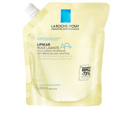 La Roche Posay LIPIKAR AP+ Huile Lavante Réparatrice Recharge, Peaux Sèches et Irritées, Niacinamide, Beurre de Karité, 400 ml