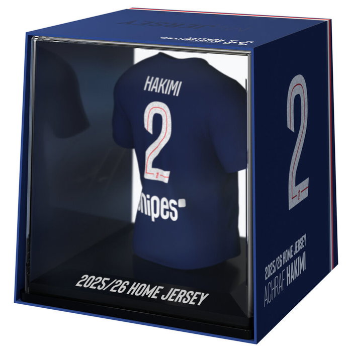 FanCollex Figure Miniature Achraf Hakimi PSG avec Étui - 9,5 cm