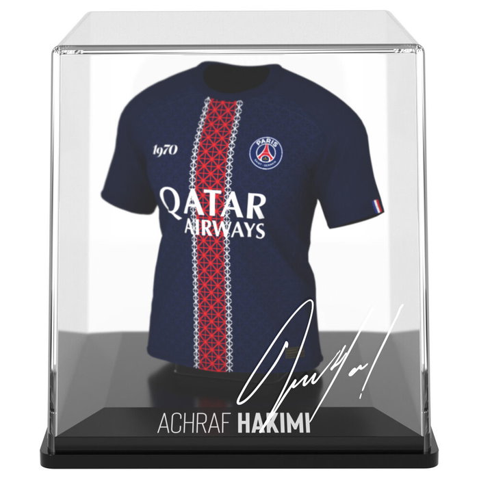 FanCollex Figure Miniature Achraf Hakimi PSG avec Étui - 9,5 cm