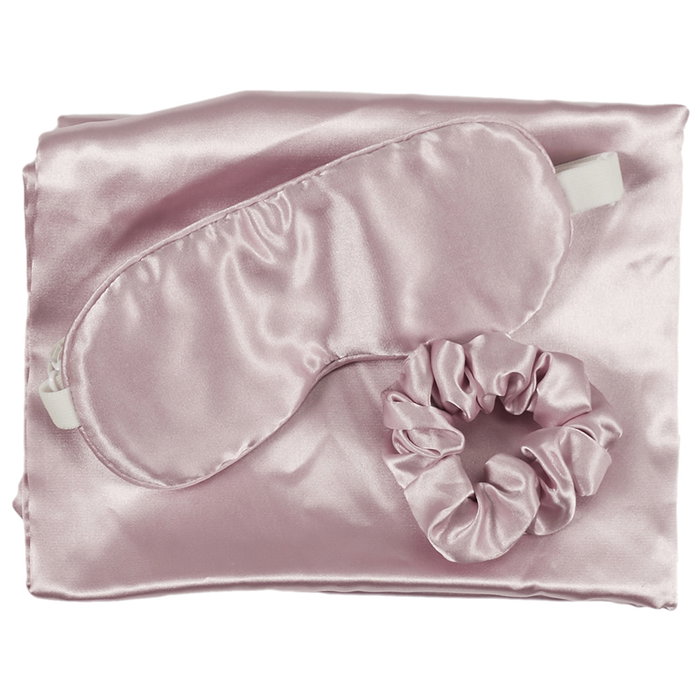 Cosmetic Club Ensemble de nuit en satin 3 pièces