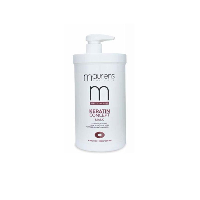 Maurens - Masque capillaires à la Kératine, Aloe Vera et Huile d'Argan - 970 mL - Reparation et nutrition en profondeur Maurens - Masque capillaires à la Kératine, Aloe Vera et Huile d'Argan - 970 mL - Reparation et nutrition en profondeur