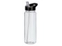 Leknes Bouteille en Plastique Sportive 700 ml Noire 8 x 24,5 x 7 cm (Set de 24)