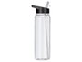 Leknes Bouteille en Plastique Sportive 700 ml Noire 8 x 24,5 x 7 cm (Set de 24)