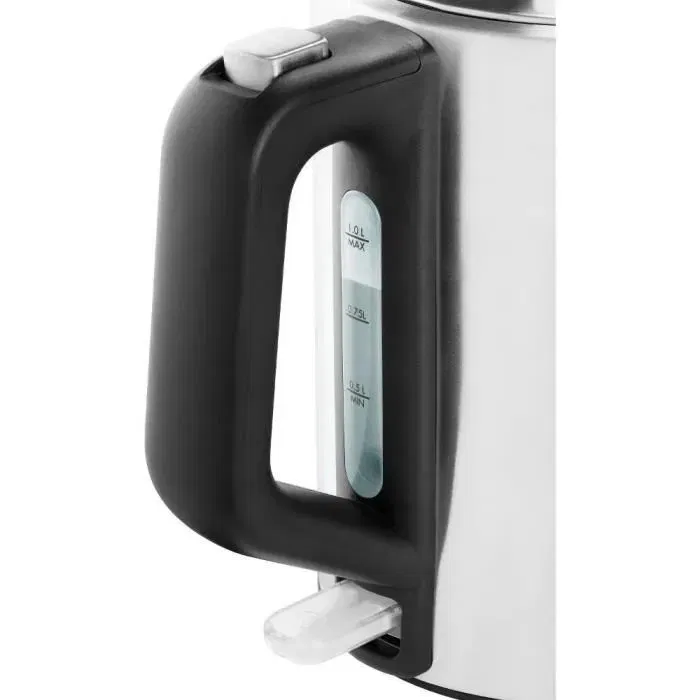 Catler KE 3010 - Bouilloire électrique 1 litre en acier inoxydable 2200 W - Thermostat Strix, filtre amovible, base rotative 360° - Rapide et sécurisée