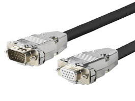 Vivolink Câble VGA 5m m/f noir