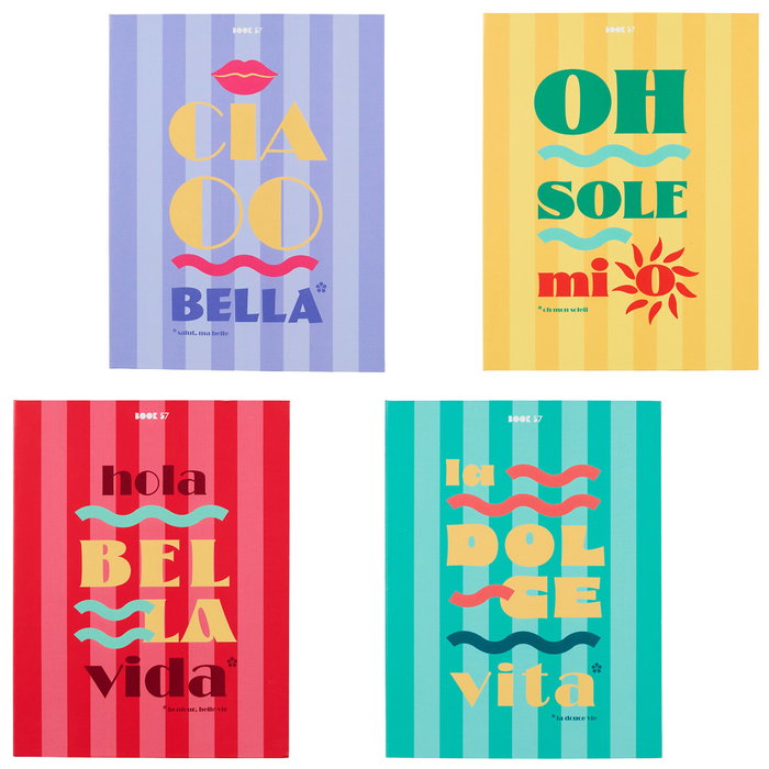 Home Deco Factory LIBRO-CAJA DECO DOLCE VITA