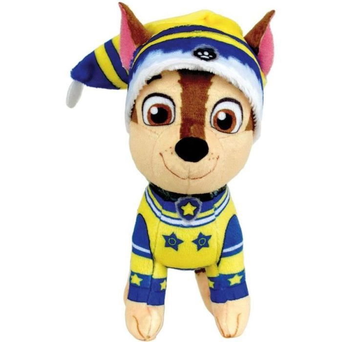 Jemini Coffret 4 peluches Pat' Patrouille (Chase, Marcus, Ruben et Stella) de 12 cm