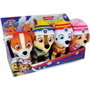 Jemini Coffret 4 peluches Pat' Patrouille (Chase, Marcus, Ruben et Stella) de 12 cm