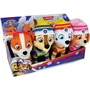 Jemini Coffret 4 Peluches Pat'Patrouille - Chase, Marcus, Ruben et Stella - 12 cm - Dès 3 Ans - Peluches Officielles Lavables