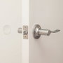 Inofix Butée de mur adhésive transparente Ø40 x 8 mm, 2 pièces
