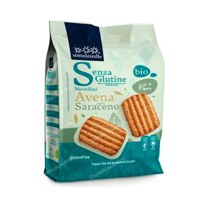 SOTTOLESTELLE Galleta Avena Trigo Sarraceno 250 Gr Bio Sg - Biscuit à l'Avoine et Sarrasin sans Gluten 250g Biologique SOTTOLESTELLE Galleta Avena Trigo Sarraceno 250 Gr Bio Sg - Biscuit à l'Avoine et Sarrasin sans Gluten 250g Biologique
