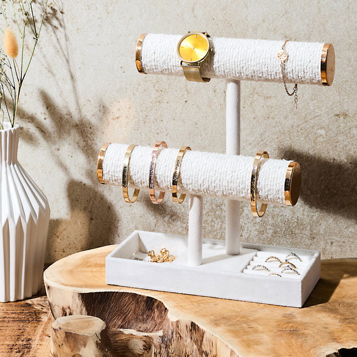 Home Deco Factory Porte-bijoux double Home Deco Factory Porte-bijoux double
