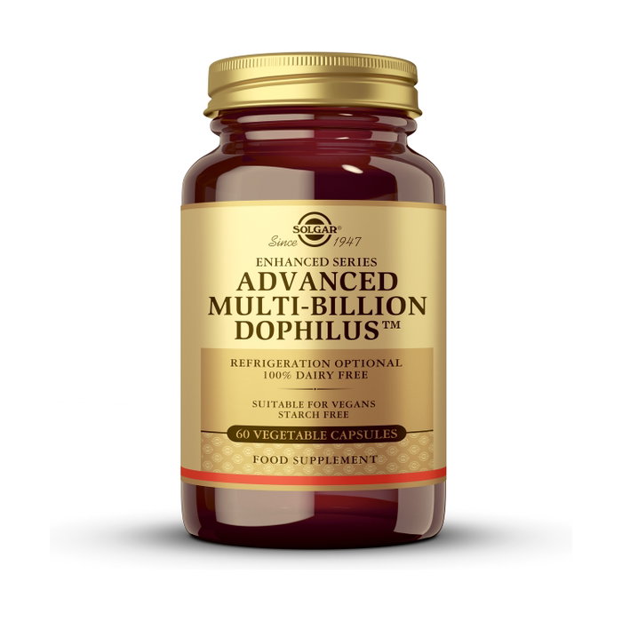 SOLGAR Multi-Billion Dophilus Avanzado 60 capsules végétales SOLGAR Multi-Billion Dophilus Avanzado 60 capsules végétales