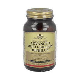 Solgar Multi Billion Dophilus Avanzado 60 Gélules Végétales Probiotiques