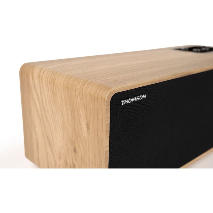 Thomson M30 - Enceinte Bluetooth Bois et Noir Thomson M30 - Enceinte Bluetooth Bois et Noir