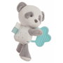 BigBuy Fun Baby Panda Aqua Marine avec Anneau de Dentition - 20 cm