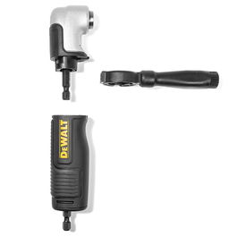 DEWALT DT20500-QZ Adaptateur Porte-Embouts 1/4'' pour Visseuse Angulaire