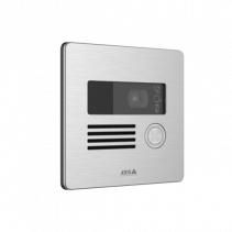 Axis I8016-LVE Interphone réseau vidéo IP, 5 MP, vision nocturne IR, anti-ligature, IK10, IP66/IP69, PoE, SIP