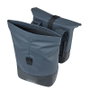 Basil Cove DB Sacoches de vélo double 32L PET recyclé cuir vegan compatibles MIK Racktime