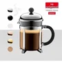 Bodum Cafetière à piston Chambord, 4 tasses (0.5 l) acier inox brillant