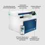 HP Imprimante Multifonction Laser Couleur Color LaserJet Pro 4302fdn - Impression, Copie, Scan, Fax, ADF, Recto-Verso