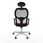 Piqueras y Crespo Chaise de Bureau 1D086G1 Bordeaux