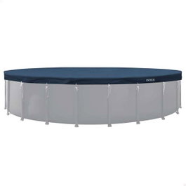 Intex Bâche d'hivernage ronde 7,30 m x 0,20 m - Bleu nuit