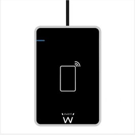 Ewent EW1053 Lecteur de cartes intelligentes NFC USB 2.0 compatible Windows Mac OS X DNI