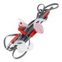 Be Mix Auriculares deporte avec câble plat gris et embouts de rechange