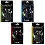 Be Mix Auriculares deporte avec câble plat gris et embouts de rechange