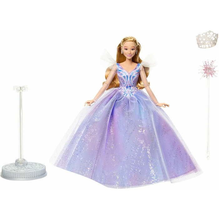 Mattel Poupée Deluxe Glinda Wicked - Robe Scintillante Rose et Accessoires JFM13 Mattel Poupée Deluxe Glinda Wicked - Robe Scintillante Rose et Accessoires JFM13