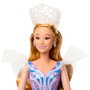 Mattel Poupée Articulée Glinda Collection Wicked For Good - Robe Organza, Varita, Tiara - 11 Points d'Articulation - Universal Pictures
