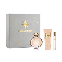 Rabanne Olympea Set Eau de Parfum 80 ml + Lait Corps 100 ml + Eau de Parfum 10 ml