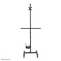 Neomounts FPMA-MOBILE1700 - Support mobile de sol avec roulettes pour écran plat jusqu'à 32", inclinaison et rotation, gestion des câbles, compatible VESA 75x75/100x100 mm