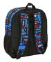Safta - Mochila junior adapt.carro hot wheels - Sac à dos enfant thème voitures - 32 x 38 x 12 cm