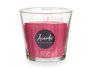 Acorde Bougie Verre Pomme et Cannelle 28 Heures Rouge 8.5x8.5x8 cm 120 g (Set de 12)
