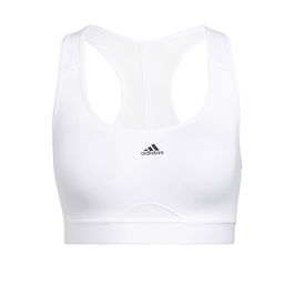 Soutien-gorge de Sport Adidas Pwr Ms Pd Blanc