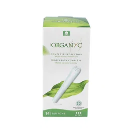 ORGANYC Tampons Super avec applicateur, 14 unités