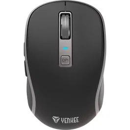 Yenkee Souris sans fil rechargeable Bluetooth/2.4G YMS 2085BK Noir, capteur optique 2400 DPI, batterie 500 mAh (autonomie 90h)