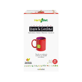 NOVADIET Herbodiet Vigila Tu Colesterol 20 filtres de 1,5 g