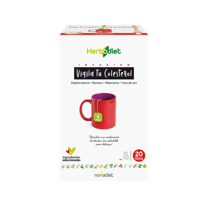 NOVADIET HERBODIET INF. vigila tu colesterol 20 filtres