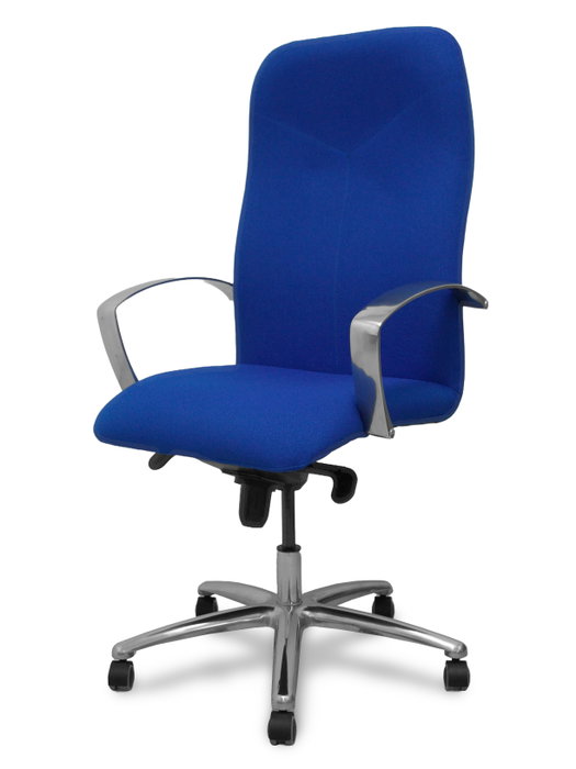 Piqueras y Crespo Chaise de Bureau Caudete Bali Bleu
