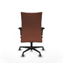 Piqueras Y Crespo Chaise de bureau Albacete, mécanisme Sincro, Marron