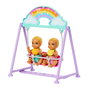 Barbie - Poupée Skipper Set Soins aux Bébés Jumeaux avec Cabanon, Cune à Bercer, Balancelle, Mobile et Accessoires, Réf HXM99