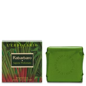 L'ERBOLARIO Savon Parfumé à la Rhubarbe Pain 100gr L'ERBOLARIO Savon Parfumé à la Rhubarbe Pain 100gr