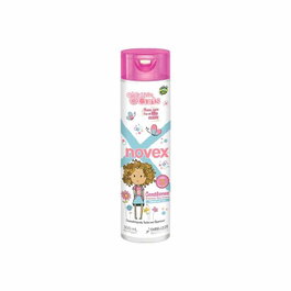 Novex - Après-shampoing My Little Curls pour cheveux bouclés enfant - Nourrit, démêle et définit les boucles - Contient beurre de karité et huiles végétales - 300 ml