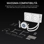 Corsair Nautilus 240 RS LCD Blanc - 240 mm