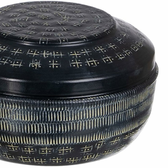 Boîte de rangement Noir Aluminium 15 x 15 x 9,5 cm